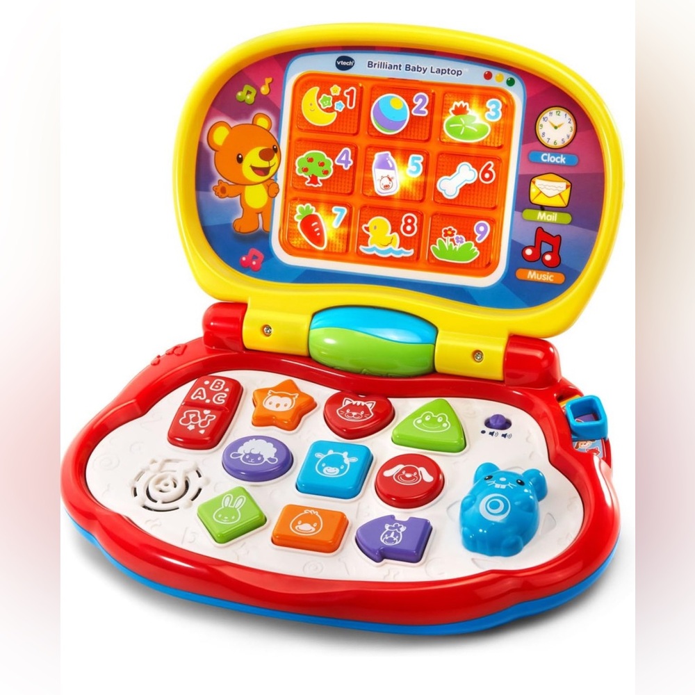 VTech Brilliant Baby Laptop, Red